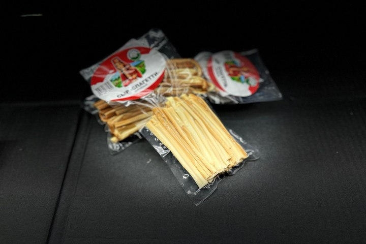 Сыр спагетти копченный