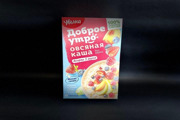 Каша овсяная ассорти 5 вкусов