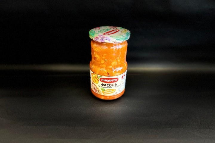 Фасоль по домашнему с грибами