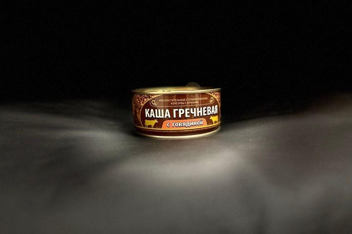 Каша гречневая с говядиной