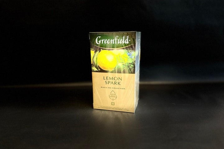 Чай чёрный Greenfield Lemon Spark