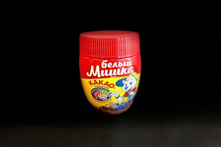 Какао белый Мишка  