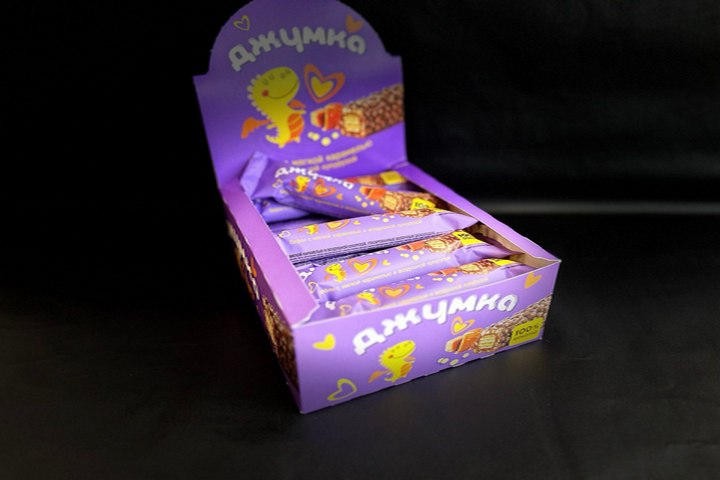 Вафля с карамелью