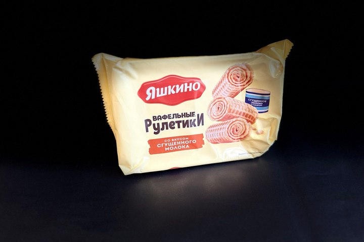 Вафельные рулетики со вкусом сгущённого молока