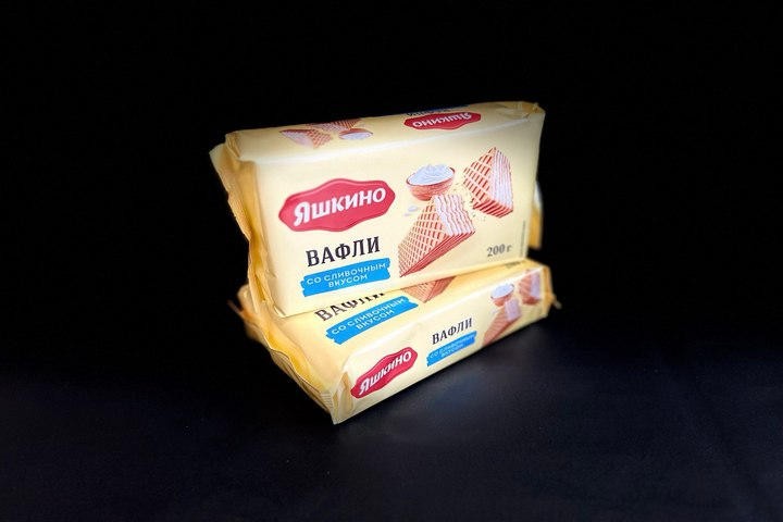 Вафли со сливочным вкусом